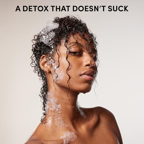 OUAI Detox Shampoo - Clarifying Shampoo for Build Up (10 Fl Oz)