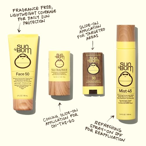 Sun Bum Original SPF 40 Face and Body Sunscreen Stick - Travel Size, 0.7 oz