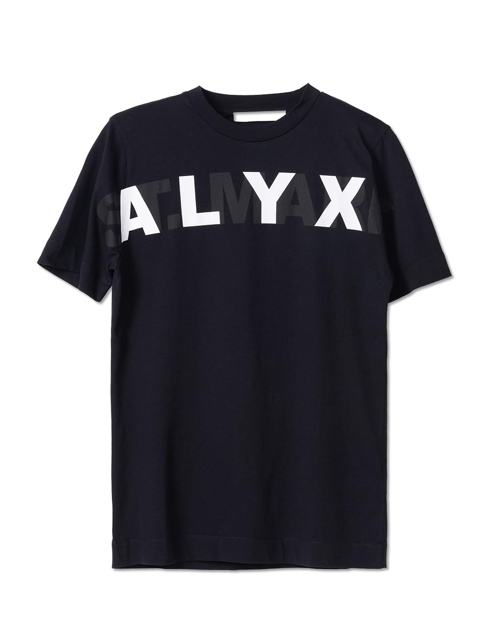 1017 ALYX 9SM, Bold Inverted Logo T-Shirt, X-Large, Black