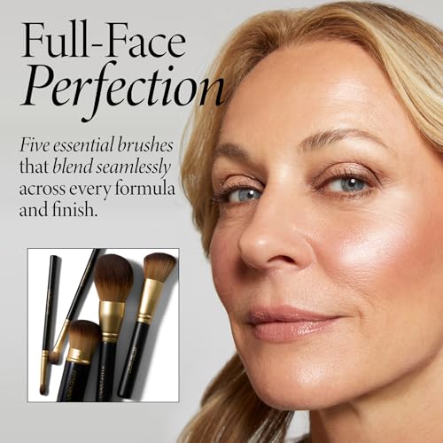 LAURA GELLER Makeup Brushes - Cruelty-Free - 05 Full Face Brush Set 5pc