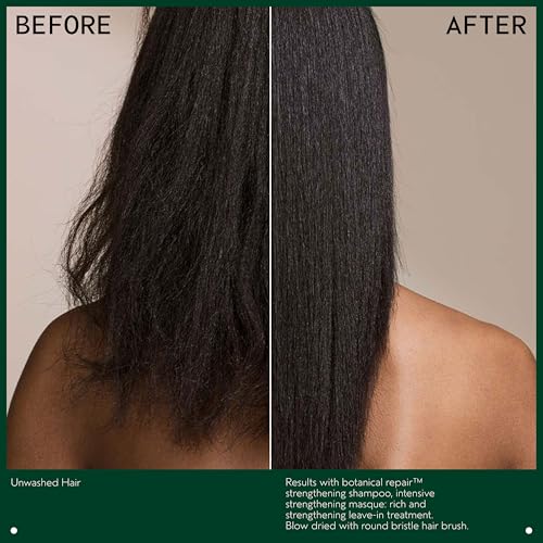 Aveda Botanical Repair Intensive Strengthening Masque Rich | Bond-Building Mask for Stronger Hair | Deep Conditioner | Detangles, Softens Medium to Thick Hair | 94% Naturally Derived*, 0.85 Fl Oz
