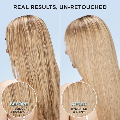 L'Oreal Paris Restore Sulfate Free Conditioner with Antioxidants, Moisturizing Conditioner for Hard Water Exposure and Styling Build-up, EverPure, 6.8 Fl Oz