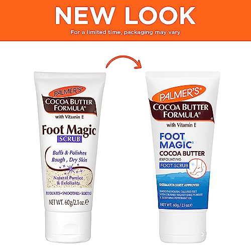 Palmer's Exfoliating Foot Scrub, Foot Magic Cocoa Butter Formula (2.1 Oz)