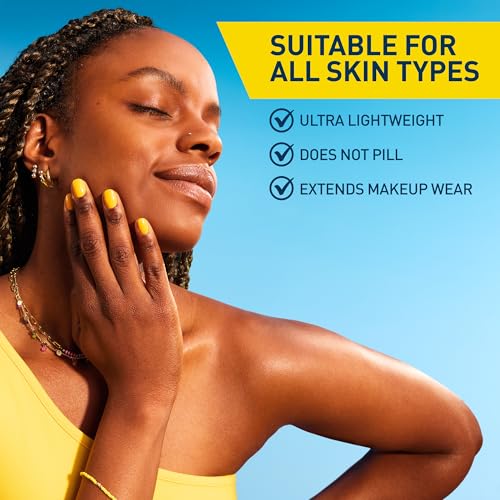 CeraVe Invisible Mineral Sunscreen SPF 50, Face Sunscreen, Travel Size