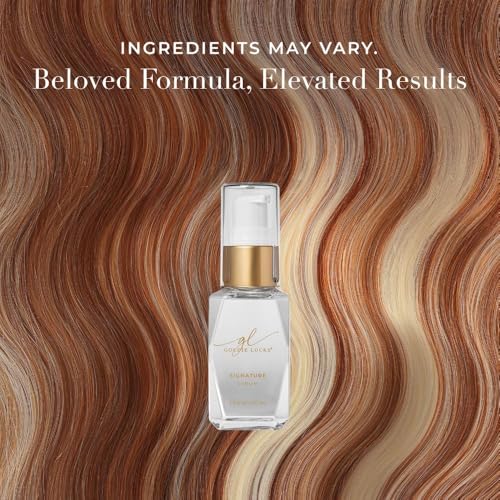 Goldie Locks Signature Hair Serum - Anti-Frizz and Humidity Control - Lightweight Shine Enhancer - Safe for Extensions and Color-Treated Hair - Protein-Free - 1.7 fl oz
