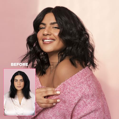 Design.Me PUFF.ME Hair Volumizing Mousse | Lightweight & Flexible Hold Mousse for Curls, Waves, or Straight Hair | Sulfate & Paraben-Free Volumizer for Fine Strands with Vitamins B5 & E, 250mL