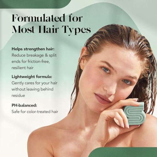 Kitsch Rosemary & Biotin Shampoo Bar Soap for Hair Growth - 3.5 oz