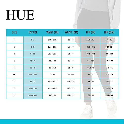 Hue Women's Ponte Leggings, Black, Medium