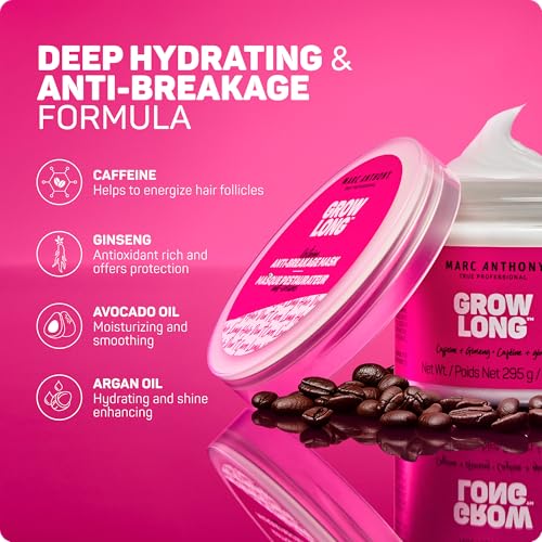Marc Anthony Grow Long, Deep Conditioning Anti-Breakage Hair Mask