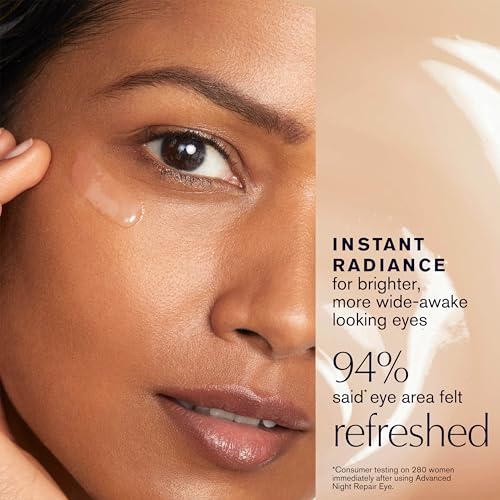 Estée Lauder Advanced Night Repair Eye Supercharged Gel-Cream Synchronized Multi-Recovery | Brightening Under Eye Cream for Dark Circles, 0.5 Fl Oz