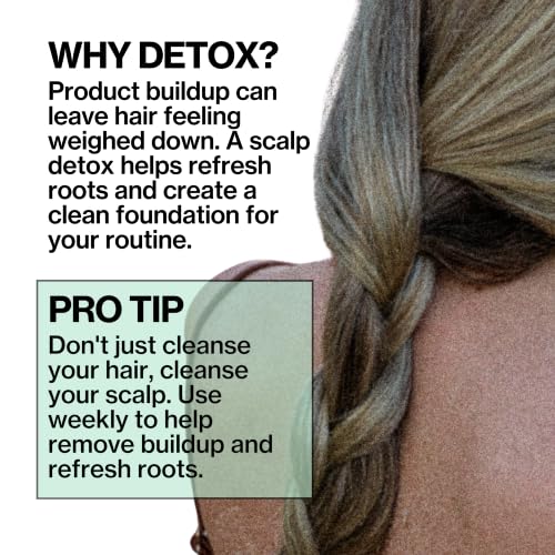 Pacifica Scalp Detox Tonic – Scalp Exfoliator with Glycolic & Salicylic Acid for Clarifying Build Up & Purifying – Infused with Rosemary to Support an Itchy, Dry Head – Vegan & Cruelty-Free – 5 oz