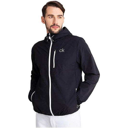 Calvin Klein Men's 24/7 UltraLite Golf Jacket - Black - L