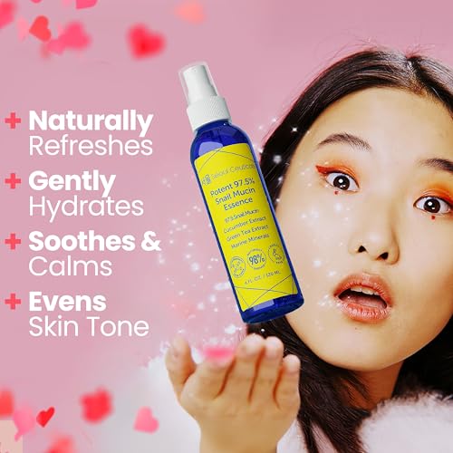 SeoulCeuticals Korean Face Mist 97.5% Snail Mucin Essence 4oz