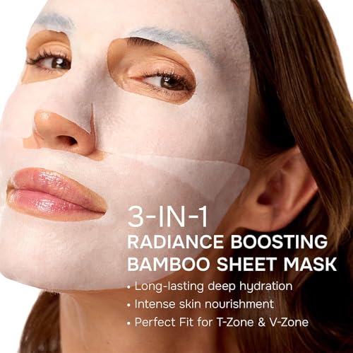 Collagen Facial Mask - Retinol Hyaluronic Acid Hydrating Sheet Mask 7 Pack