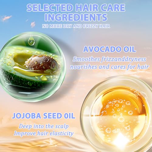 Tgideas Leave-in Hair Oil Spray, Moisturizing & Detangling