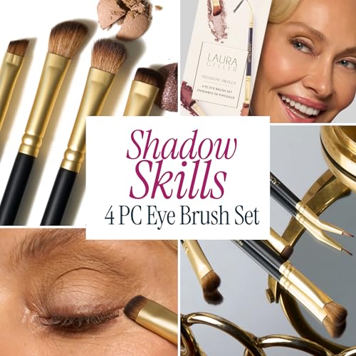 LAURA GELLER Makeup Brushes - Shadow Skills Eyeshadow Brushes 4 ct
