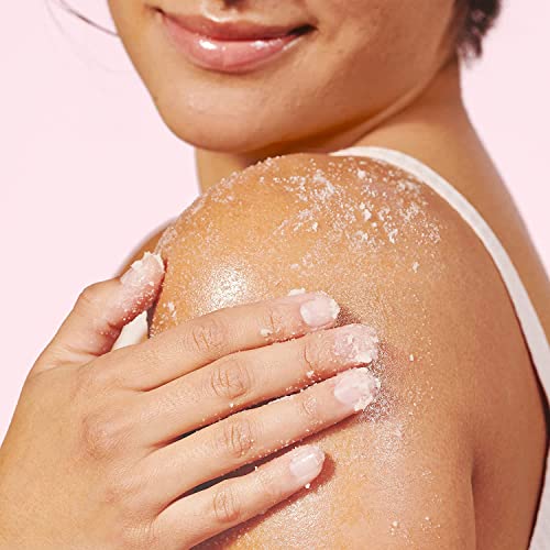 HERBIVORE Coco Rose Exfoliating Body Scrub – Cleansing Detox with Pink Clay, Moisturizing Coconut Oil & Shea Butter, Plant-based, Vegan, Cruelty-Free, 8 oz
