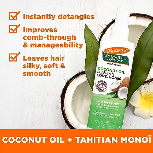 Palmer's Leave-In Conditioner Spray, Coconut Oil Moisture Boost (8.5 Oz)