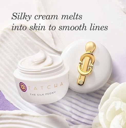 TATCHA The Silk Peony, Line-Smoothing Eye Cream with Peptide Whey Protein