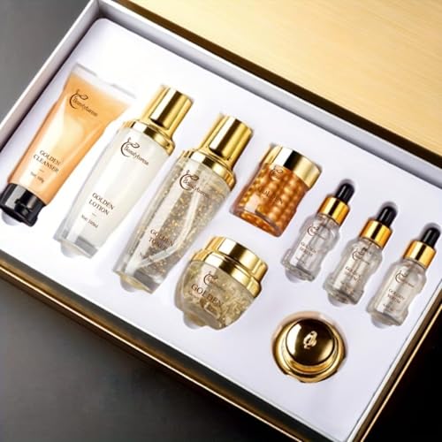 Snail Mucin Facial Skincare Set for Women, Suitable for All Skin Types - Deep Moisturizing & Nourishing with Collagen, Birthday & Valentine's Day Gift - Anti-aging Skin Care Set, Face Kits Daily Care