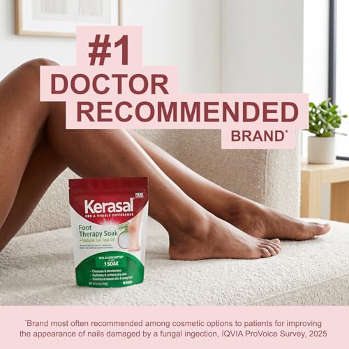 Kerasal Foot Therapy Soak, Foot Soak for Achy, Tired and Dry Feet, 2 lbs