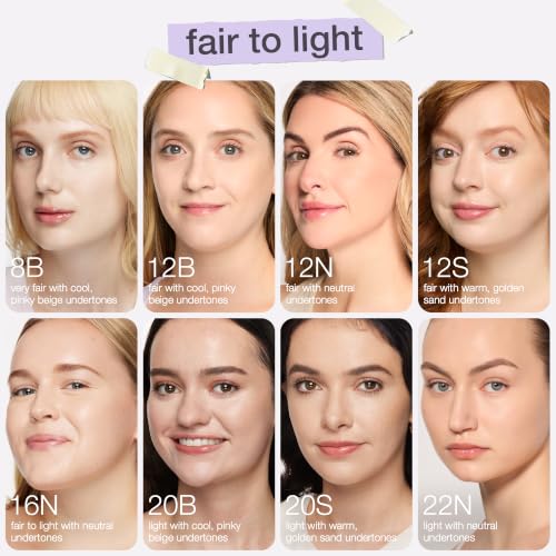 tarte shape tape blur concealer stick - Full Coverage Crease-Proof Makeup, Diamond-Shaped Precision Tip for Instant Eye Lift Effect, 50% Skin-loving Ingredients, Vegan & Cruelty-Free full size, 22N