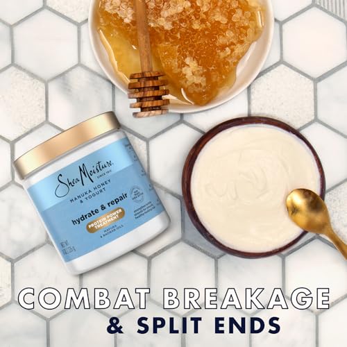 Shea Moisture Hydrate & Repair 2-Pack, Manuka Honey & Yogurt, 8 Oz Ea