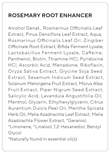 AROMATICA Root Enhancer Rosemary Water for Hair Growth spray