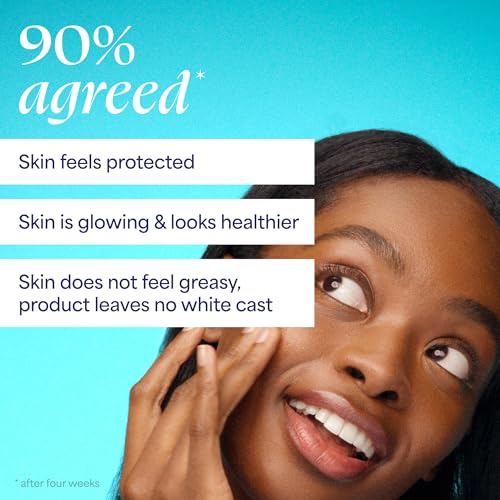 TULA Skin Care Protect + Glow Daily Sunscreen - Gel, Broad Spectrum SPF 30, Skincare-First, Non-Greasy, Non-Comedogenic and Reef-Safe with Pollution and Blue Light Protection, Regular, 1.7 fl oz.