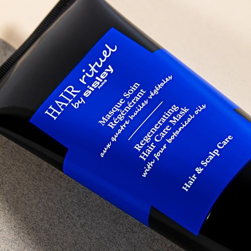 Hair Rituel by Sisley Paris Regenerating Hair Care Mask with Four Botanical Oils - 200 mL - Intensive Mask for Damaged Hair - Supports Hair & Scalp Health - Lightweight, Creamy Texture - Shiny Finish