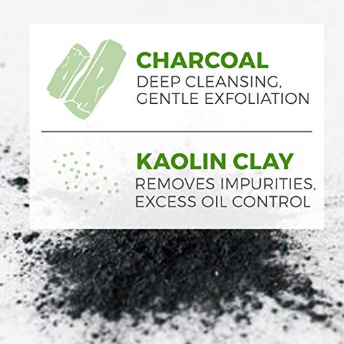 Rustic Maka Charcoal Soap Bar, Face & Body, Kaolin Clay, For Acne