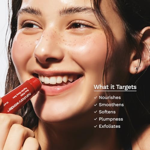 HARUHARU Rose PDRN Peptide Glowy Balm, 0.33 fl.oz, Glossy Clear, Vegan