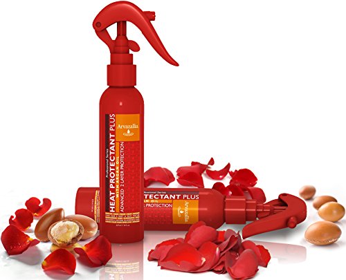 Arvazallia Heat Protectant and Thermal Protector Spray with Argan Oil