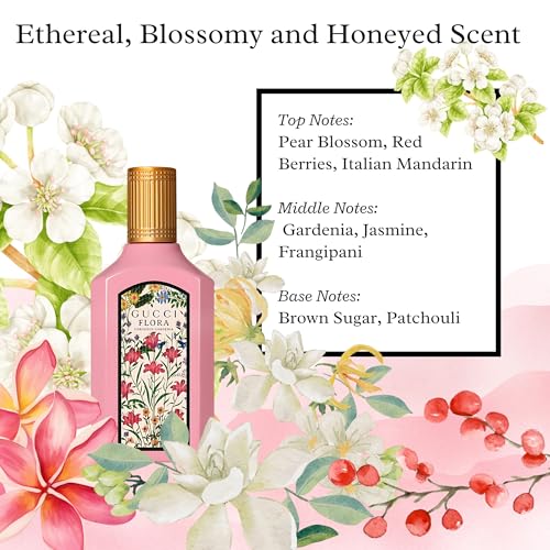 Gucci Flora Gorgeous Gardenia Perfume for Women EDP Mini Splash Top 0.16 Fl Oz