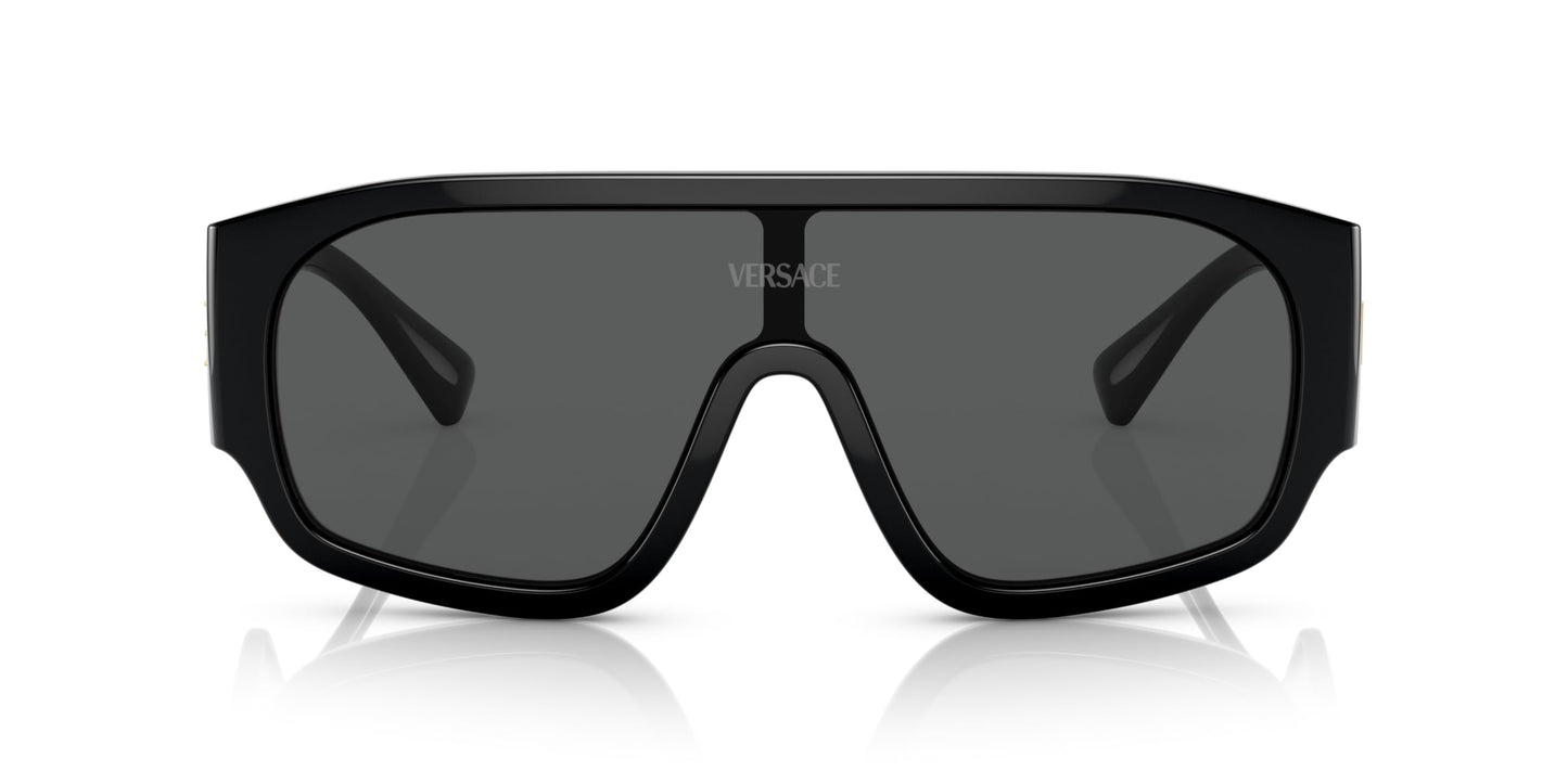 Versace Woman Sunglasses Black Frame, Dark Grey Lenses, 0MM