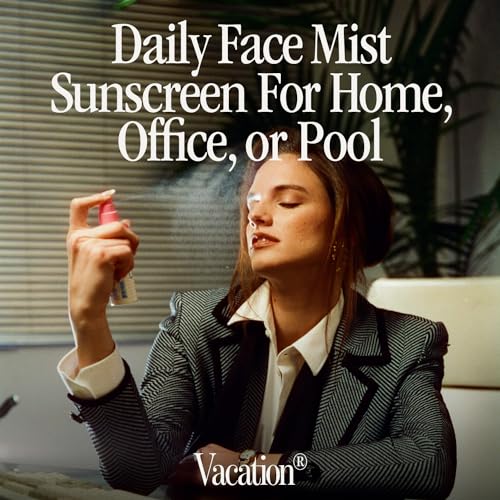 Vacation Super Spritz SPF 50 Face Sunscreen Spray and Air Freshener Bundle