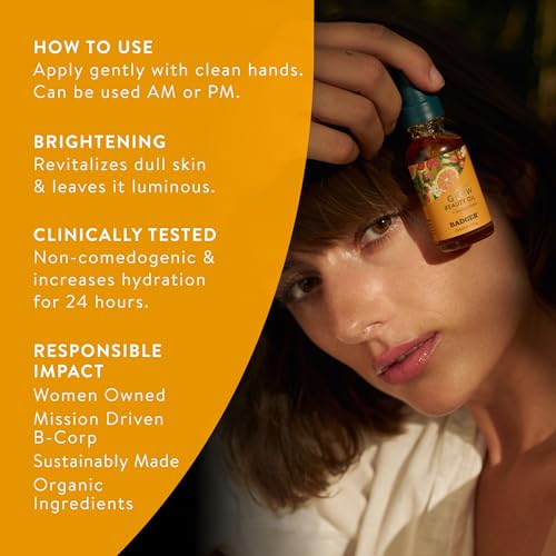 Badger Organic Seabuckthorn Face Oil, 1 FZ