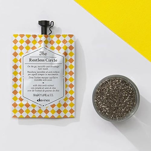 The Restless Circle On-the-go Invisible hair mask, for all hair types