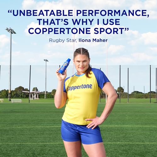 Coppertone Sport Sunscreen Spray SPF 50, Water Resistant Broad Spectrum UVA/UVB Spray Sunscreen, 5.5 Oz, Pack of 2, Continuous Sprayer