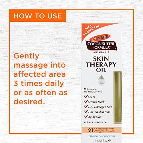 Palmer's Skin Therapy Body Oil, Moisturizing Cocoa Butter (5.1 Oz - 3 Pack)