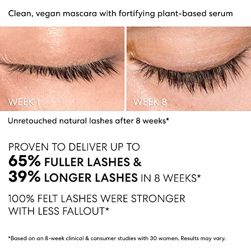 bareMinerals Strength & Length Serum Mascara, Extreme Black, 0.27 oz