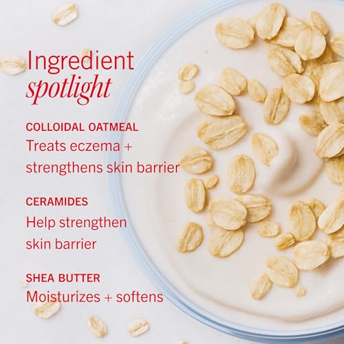 First Aid Beauty Ultra Repair Cream, Intense Hydration - Clinically Tested Face & Body Moisturizer with Colloidal Oatmeal - Supports Eczema & Dry Skin Barrier Repair - Fragrance Free - 6 oz