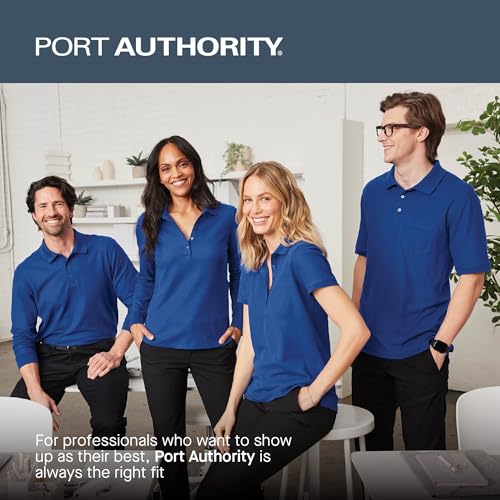 Port Authority Men's Dry Zone UV Micro-Mesh Quarter-Zip Pullover