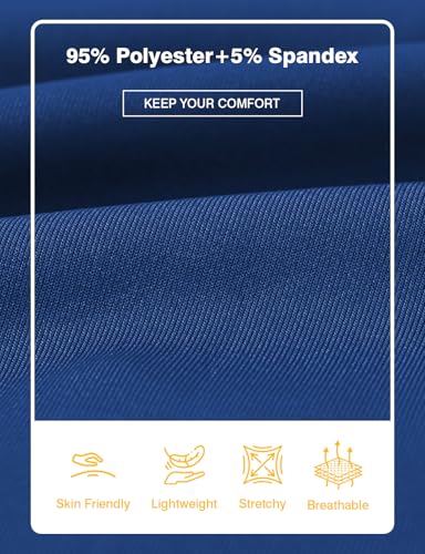 Gopune Men's Tracksuits 2 Piece Casual Athletic Jogging Warm Up Sweat Suits Workout Sports Sets,Royal Blue XL