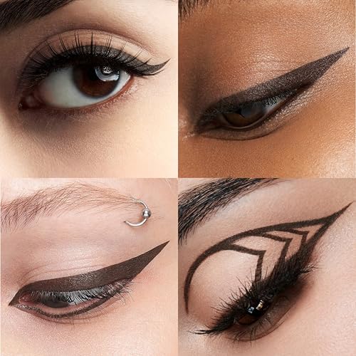 stila Waterproof Liquid Eyeliner Stay All Day Makeup (Dark Brown)