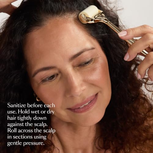 VEGAMOUR Scalp Dermaroller Replacement Head, MD-Developed - 1,200 Medical-Grade Needles, Easy Twist-On Fit