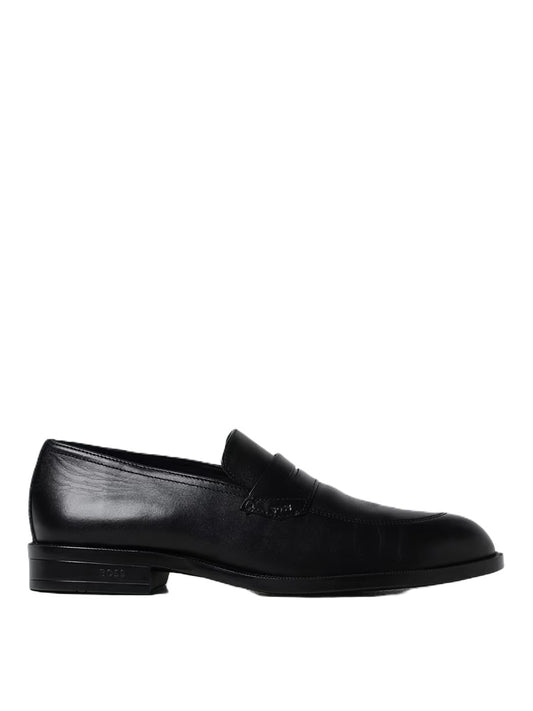 BOSS Men's Modern Loafer, Black1, 11