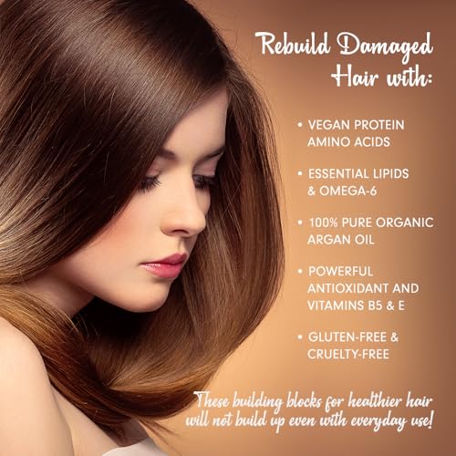 DermOrganic Original Argan Oil Leave-In Hair Treatment 4 oz (2 pack)