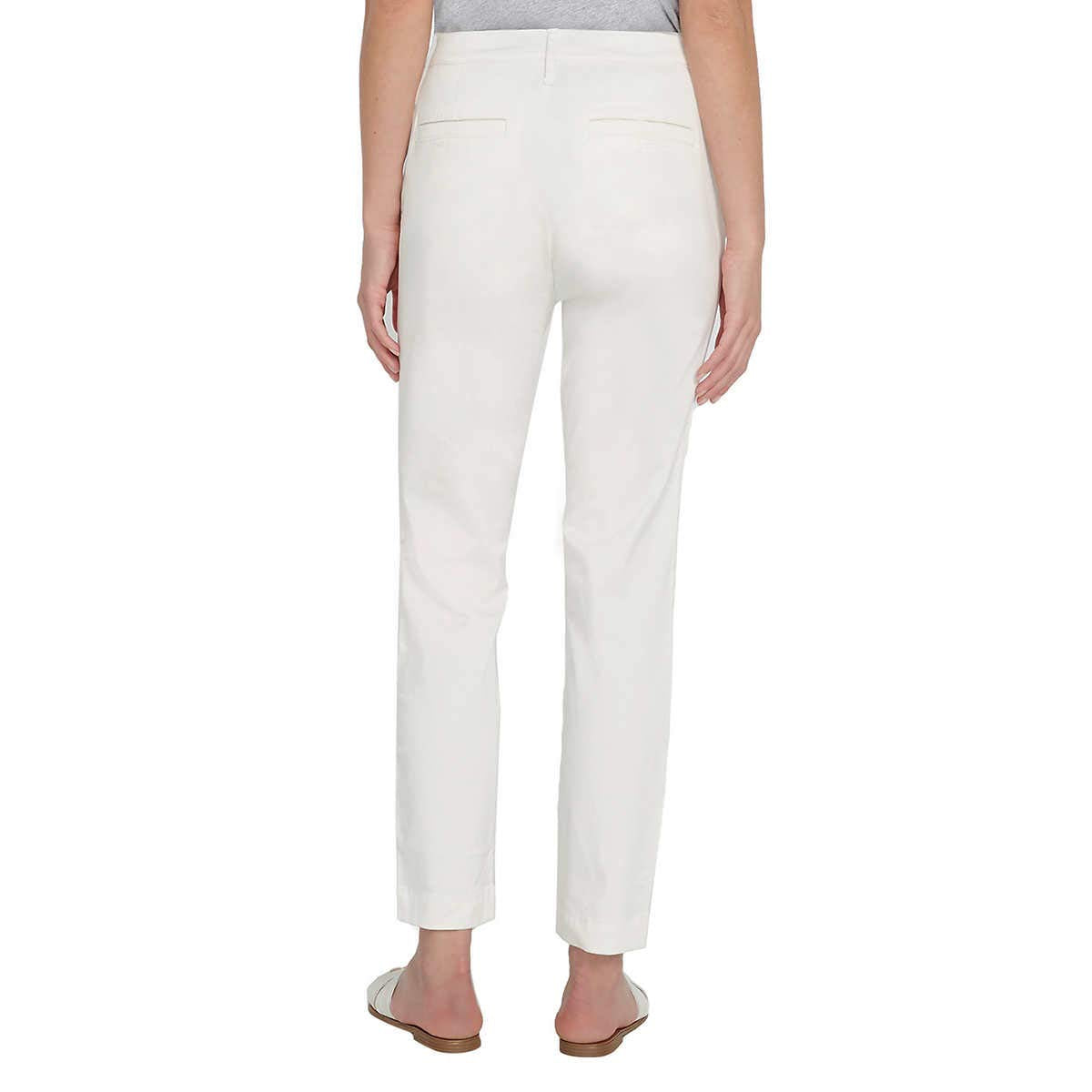 Nautica Women's Full Length Straight Leg Classic Stretch Twill Trouser, Costco, 6/28