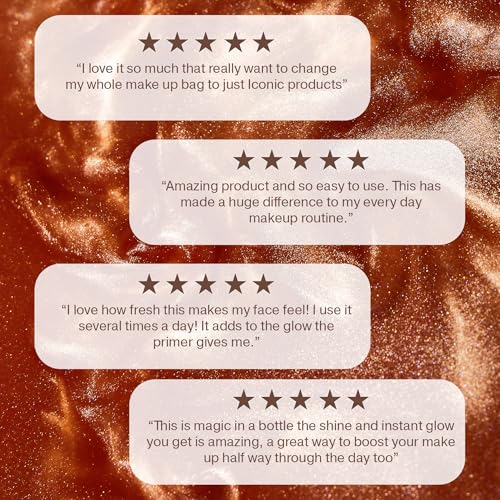 ICONIC LONDON Prep-Set-Glow Makeup Setting Spray | Glow 4.22 Fl Oz